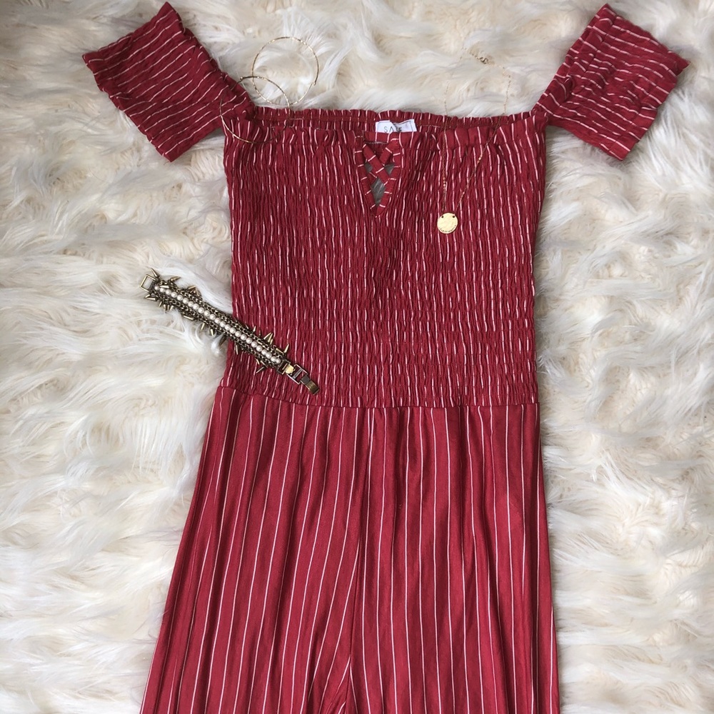 Strapless Jumpsuit